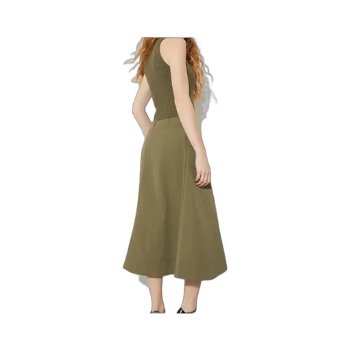 Flared Midi Dress