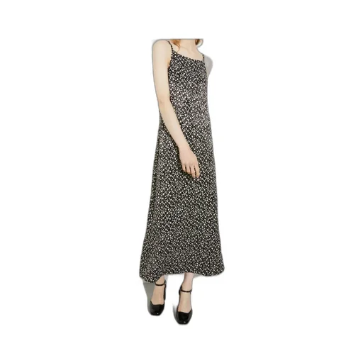 Micro-Floral Slip Dress