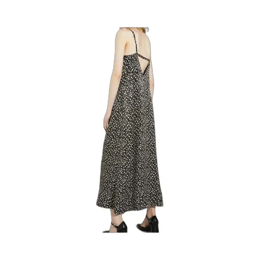 Micro-Floral Slip Dress