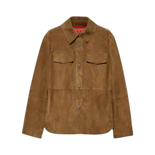 Suede Shirt Jacket