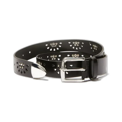 Studded Leather Belt