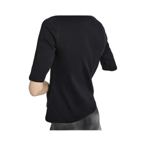 Ribbed Cutout T-Shirt