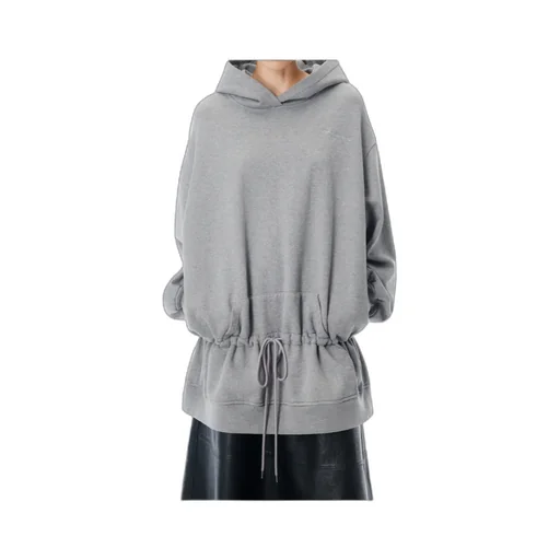 Dropped Waist Hoodie Dress