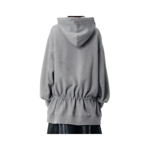 Dropped Waist Hoodie Dress