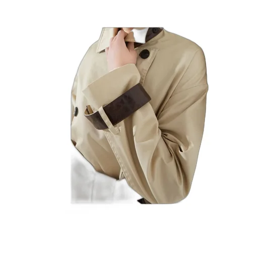 Double-Breasted Trench Coat