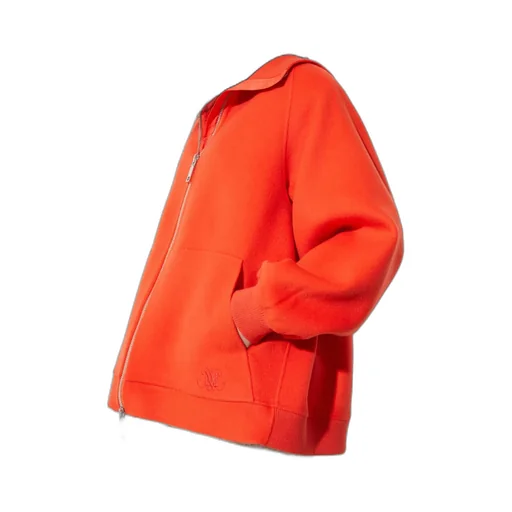 Hooded Wool And Cashmere Coat