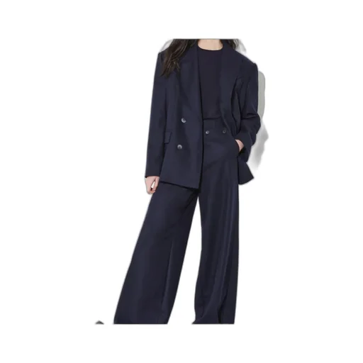 Oversized Double-Breasted Suit Jacket