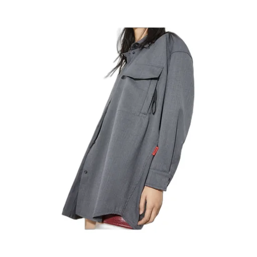 Long-Sleeved Shirt Jacket