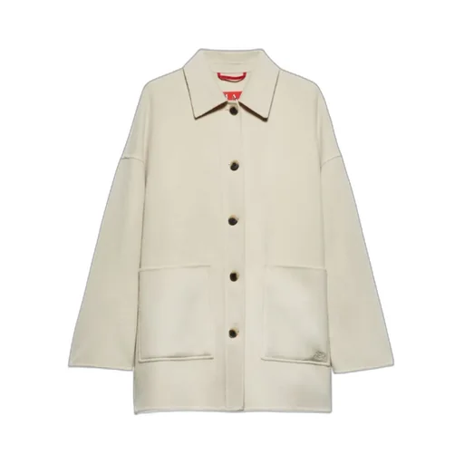 Double-Layer Wool Shirt Jacket