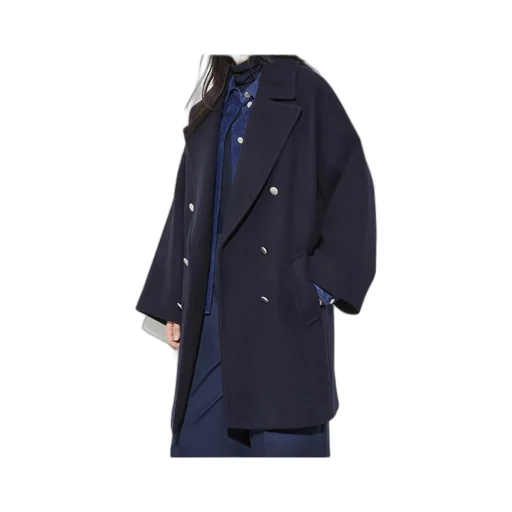 Oversized Wool Blend Coat