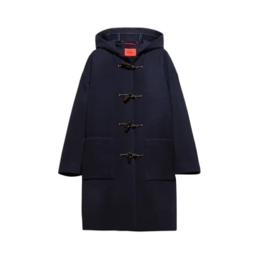 Wool Blend Tweed Coat