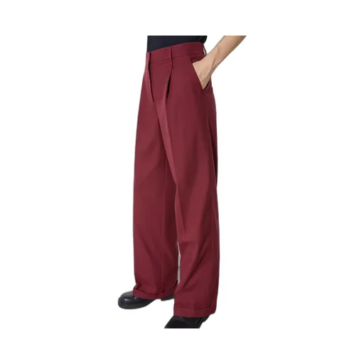 Wide-Leg Casual Pants