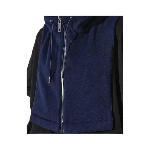 Wool Double-Sided Hooded Collar