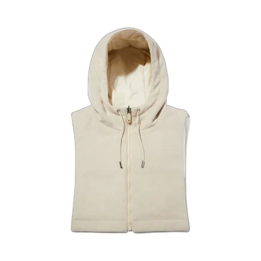 Wool Double-Sided Hooded Collar