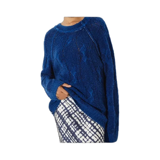 Double-Sided Knitted Pullover