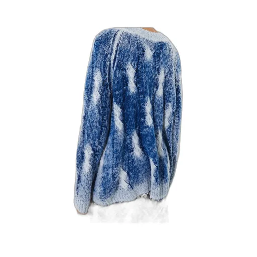 Double-Sided Knitted Pullover