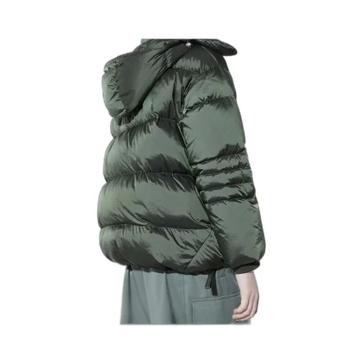 Oversized Hooded Down Jacket
