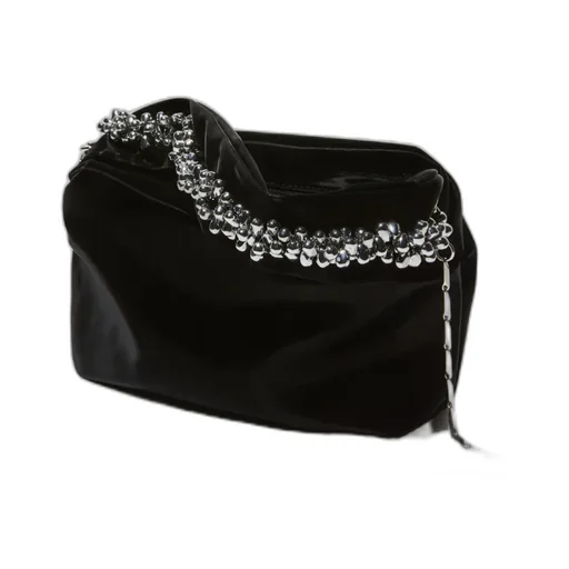 Zippered Shoulder Bag