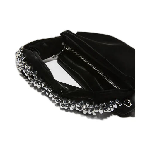 Zippered Shoulder Bag