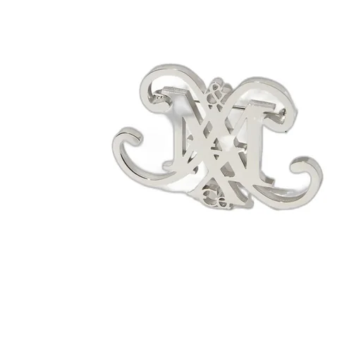 Metal Emblem Brooch