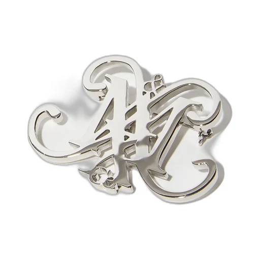 Metal Emblem Brooch