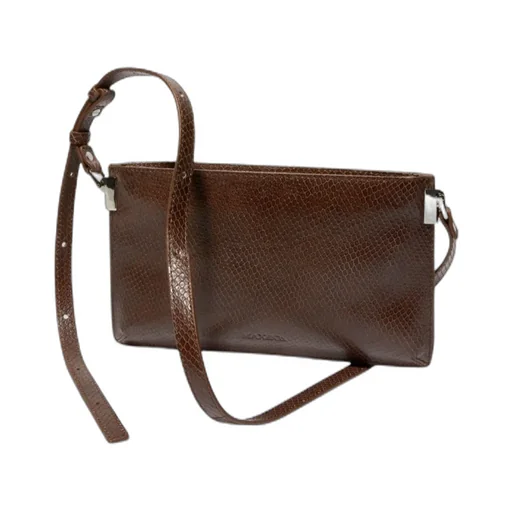 Zippered Shoulder Bag