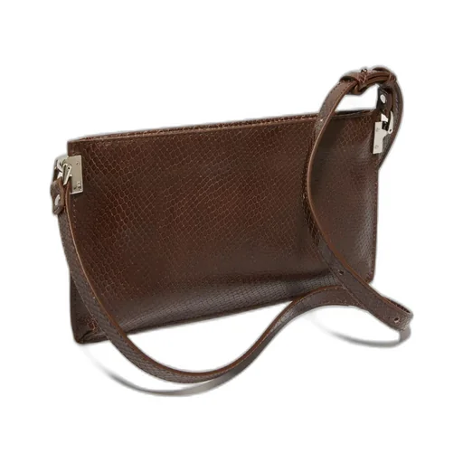 Zippered Shoulder Bag