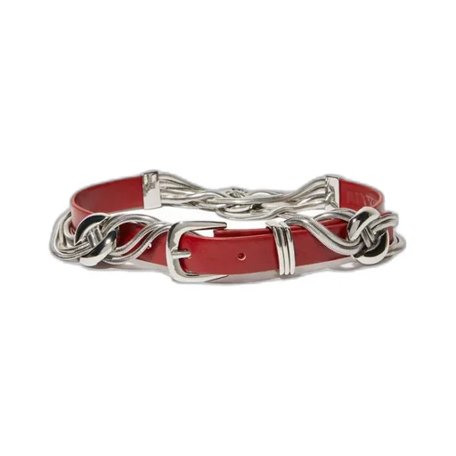 Chain Belt Decorated With Knots