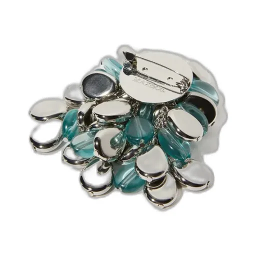 Metal And Resin Brooch