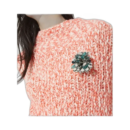 Metal And Resin Brooch