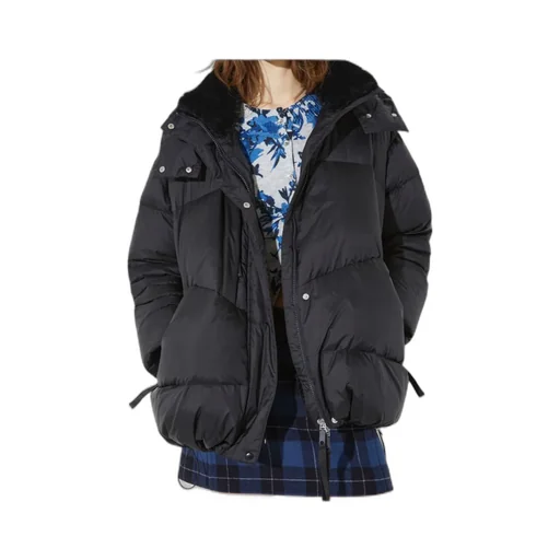 Long-Sleeved Down Jacket