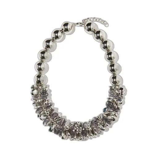 Metal And Resin Necklace