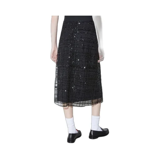 Bolsena Embroidered Tulle Skirt