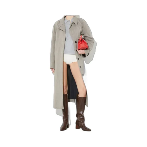 Chunky-Heeled Knee-High Boots
