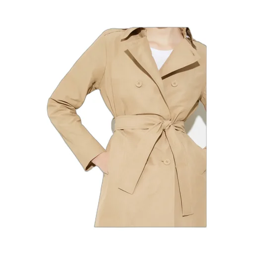 Double-Breasted Trench Coat