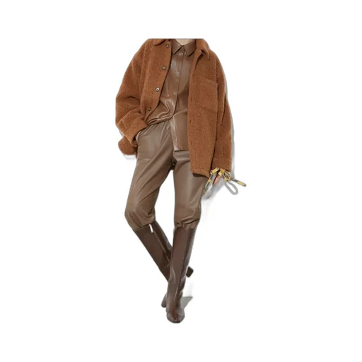 Elastic Waist Casual Pants