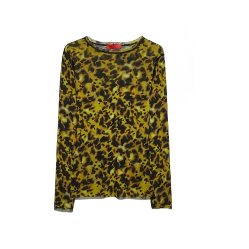 Long-Sleeved Knitted T-Shirt