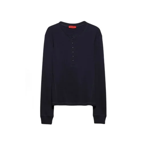 Long-Sleeved Ribbed T-Shirt