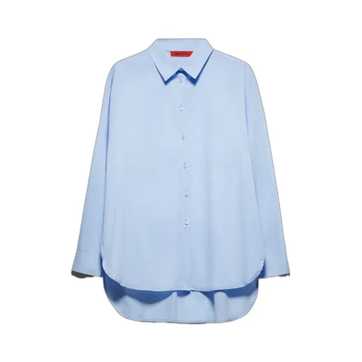 Loose-Fitting Poplin Shirt