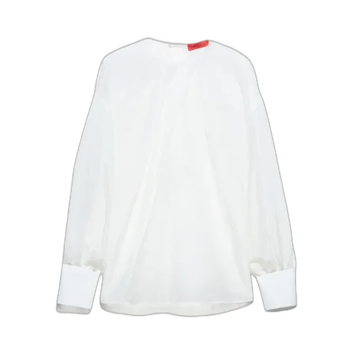 Silk And Cotton Voile Blouse