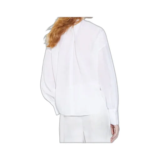 Silk And Cotton Voile Blouse