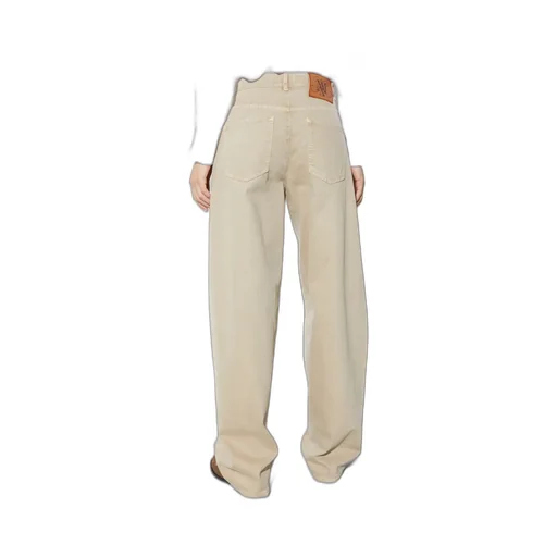 Barrel Leg Drill Trousers