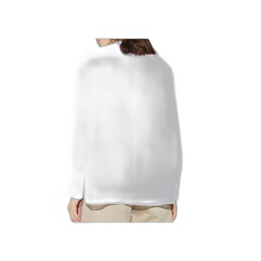 Cotton And Silk Voile Shirt