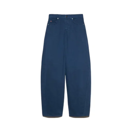 Barrel Leg Drill Trousers