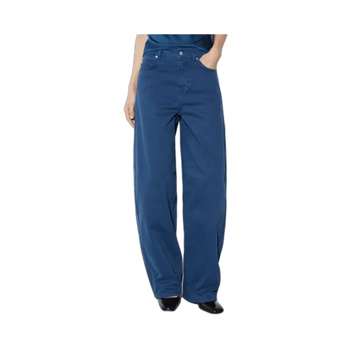 Barrel Leg Drill Trousers