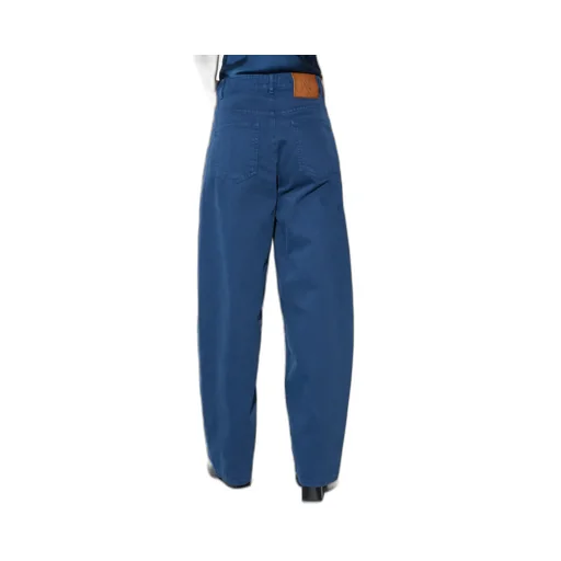Barrel Leg Drill Trousers