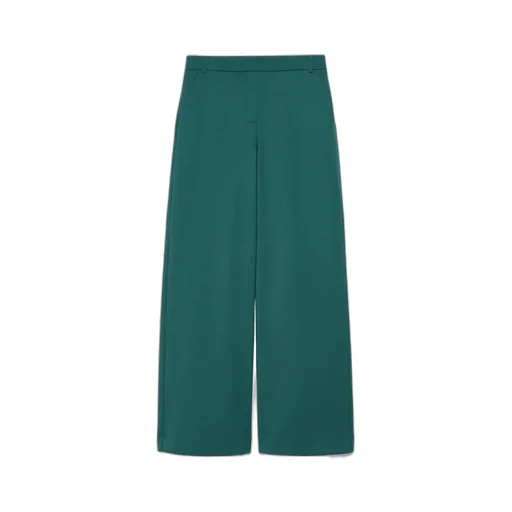 Wide-Fit Gabardine Trousers