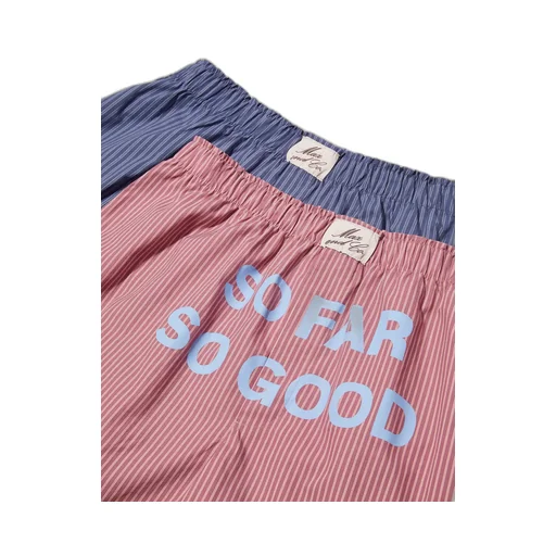 2-Pack Of Striped Shorts