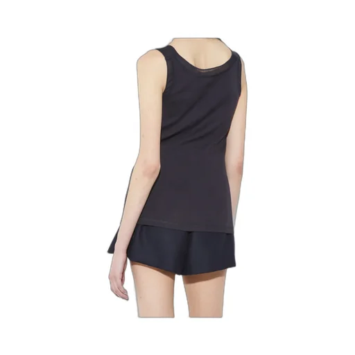 Ribbed Cotton Vest