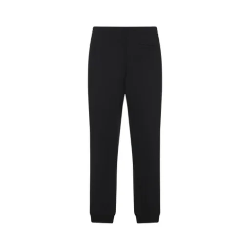Moncler Logo Embroidered Elastic-Waist Pants